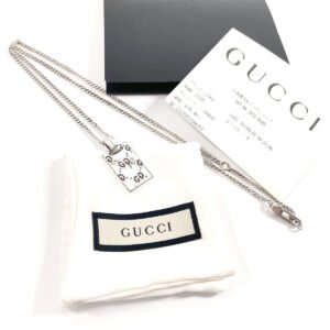GUCCI Necklace 455315 J8400 Silver925 Silver Gucci Ghost mens Used | AlmaBagz