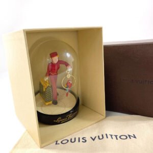 LOUIS VUITTON object M99551 Glass, Plastic Red 2012 VIP customer limited novelty Page Boy Dome | AlmaBagz