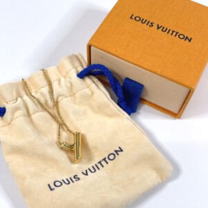 LOUIS VUITTON Necklace M61080 metal gold LV&ME Initial Y | AlmaBagz