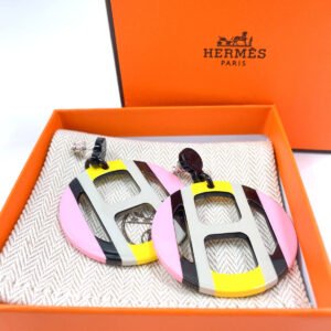 HERMES Pierce 057086FL Buffalo Horn, Metal multicolor H Equip | AlmaBagz
