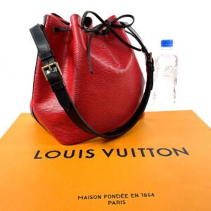 LOUIS VUITTON Shoulder Bag M44172 Epi Leather Red Petit Noe | AlmaBagz