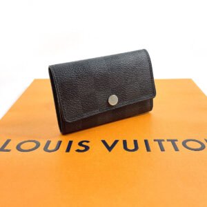 LOUIS VUITTON Key case Key holder  N62662 Damier Grafitte black Multicles 6 | AlmaBagz