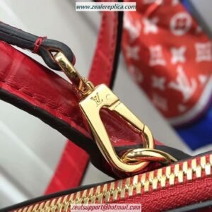 Louis Vuitton City Steamer PM Crocodilien Briliant Cerise | AlmaBagz