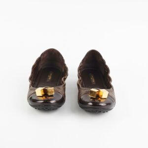 Louis Vuitton Lovely Ballerina Flap Shoes 37 | AlmaBagz