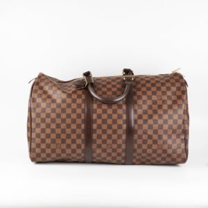 Louis Vuitton Keepall 50 Damier Ebene | AlmaBagz
