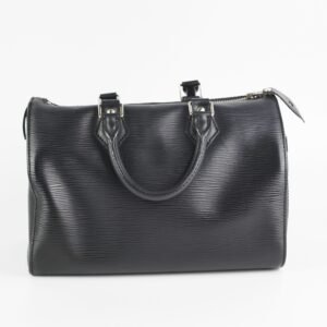 Louis Vuitton Speedy 30 Epi Black | AlmaBagz