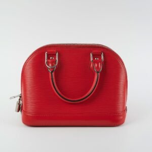 Louis Vuitton Alma BB Epi Red Shoulder Bag | AlmaBagz