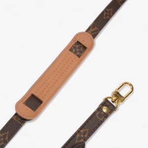 Louis Vuitton Bandoulière Bag Strap Monogram / Gold Coated Canvas | AlmaBagz
