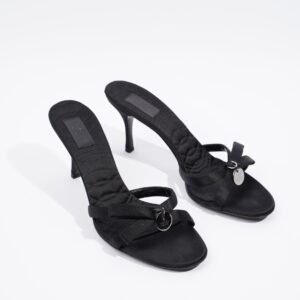 Gucci Velvet Strap Black Velvet EU 39 UK 6 | AlmaBagz