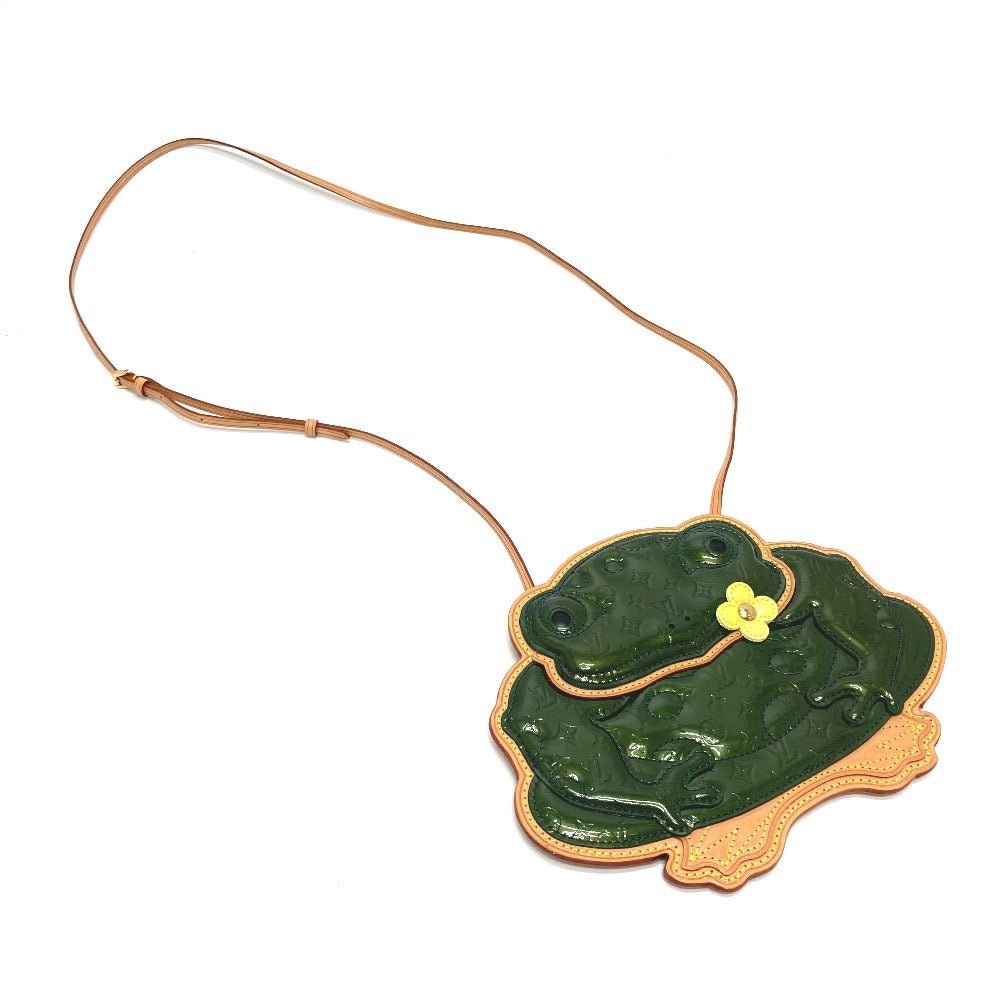 LOUIS VUITTON Shoulder Bag M92269 Monogram Vernis green Monogram Vernis Conte de Fe | AlmaBagz - Image 2