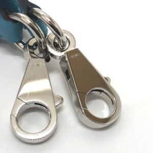 HERMES Shoulder strap Epsom blue bandouliere | AlmaBagz