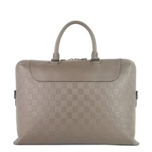 LOUIS VUITTON Porte-Documents Jour NM Damier Infini Leather Briefcase Bag | AlmaBagz