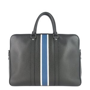 LOUIS VUITTON Porte-Document Voyage Ardoise Leather Briefcase Bag | AlmaBagz