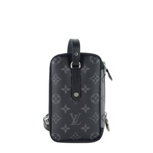 LOUIS VUITTON Double Phone Eclipse Reverse Canvas Pouch | AlmaBagz