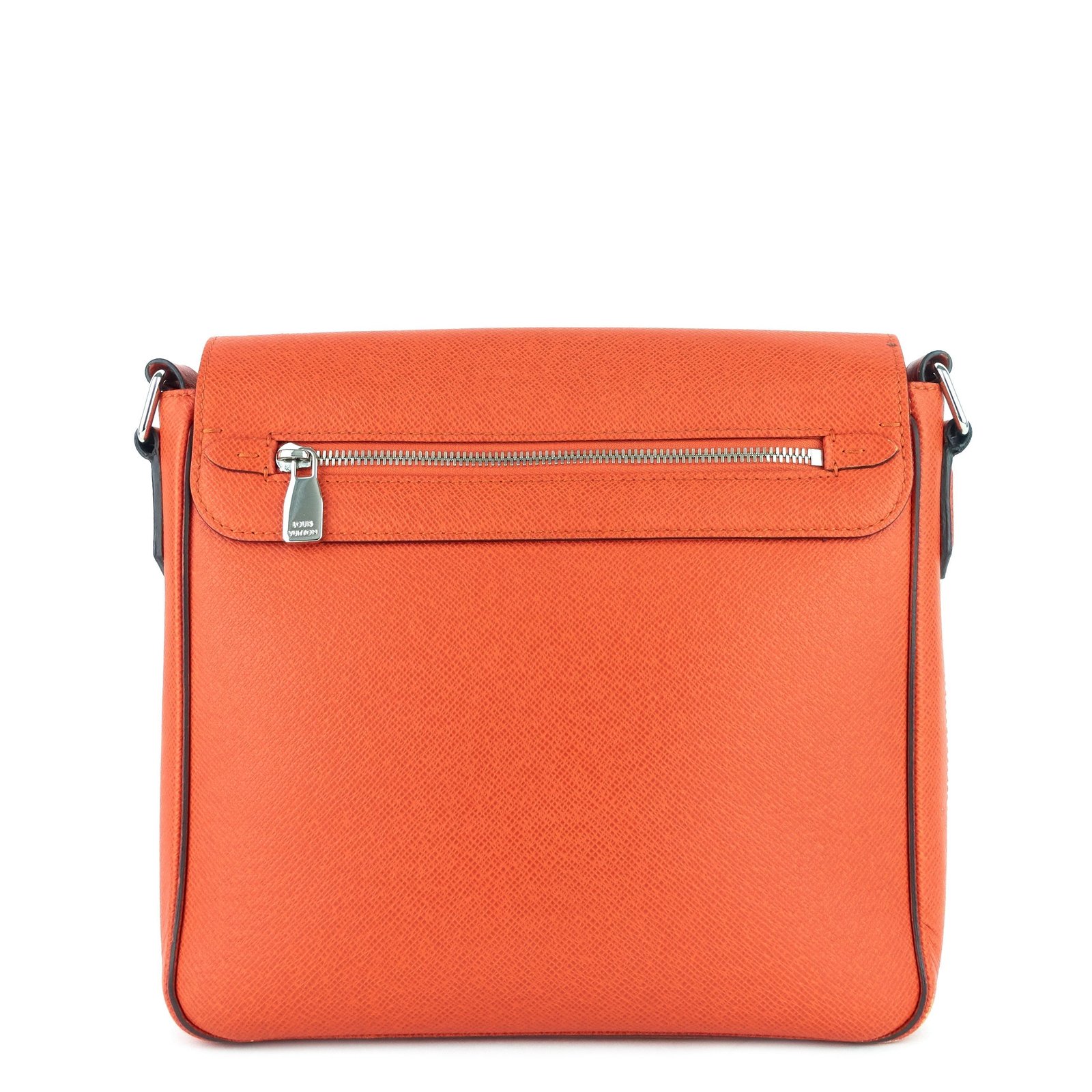 LOUIS VUITTON Roman PM NM Taiga Leather Messenger Bag | AlmaBagz