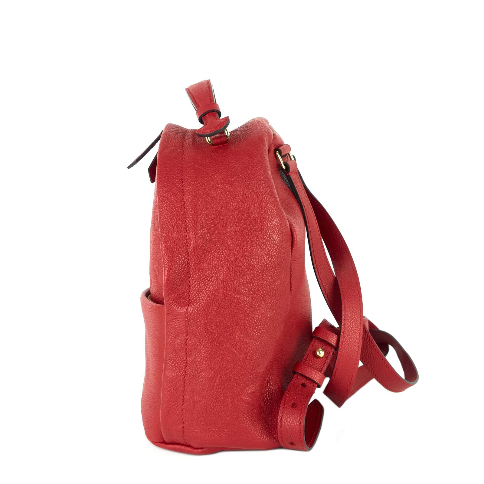 LOUIS VUITTON Sorbonne Monogram Empreinte Leather Backpack | AlmaBagz - Image 3