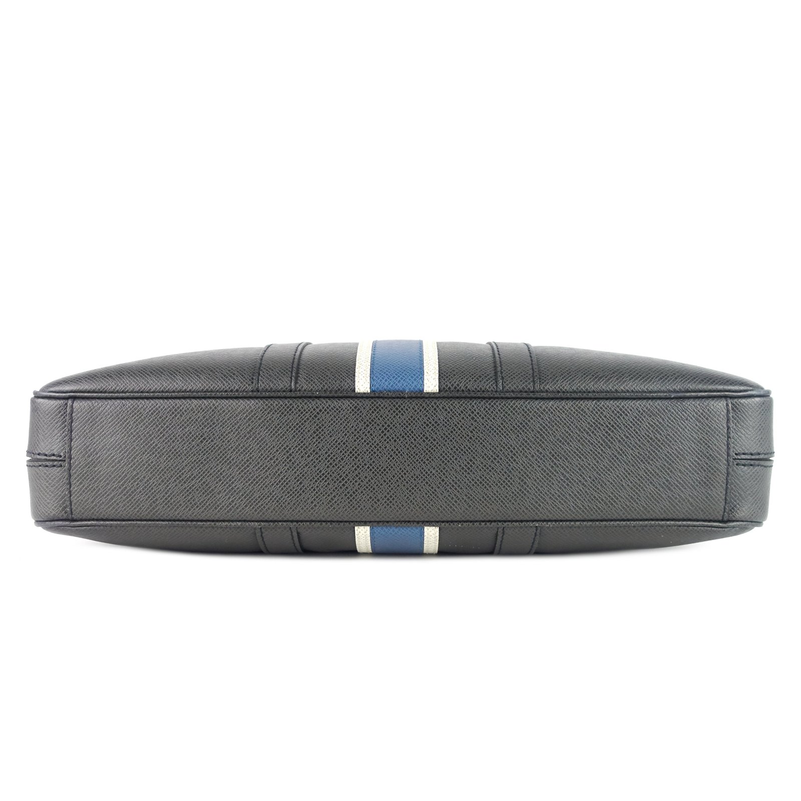 LOUIS VUITTON Porte-Document Voyage Ardoise Leather Briefcase Bag | AlmaBagz - Image 4