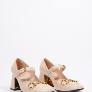 Gucci Horsebit Pump Nude Leather EU 36 UK 3 | AlmaBagz