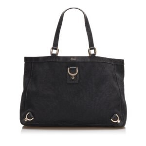 Gucci GG Canvas Abbey D- Ring Tote Bag | AlmaBagz