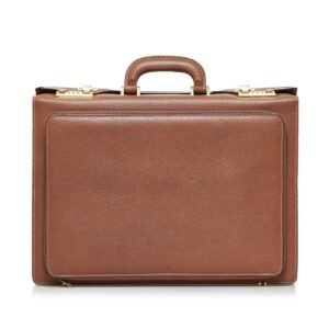 Gucci Briefcase Brown Leather | AlmaBagz