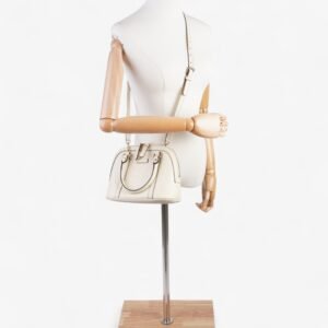 Gucci GG Dome White Guccissima Leather | AlmaBagz