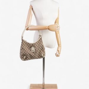 Gucci Abbey D-Ring GG Supreme / Cream Canvas | AlmaBagz