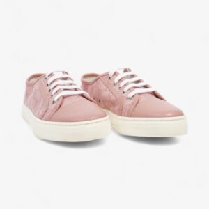 Gucci GG Low-top Sneakers Pink Canvas EU 37.5 UK 4.5 | AlmaBagz