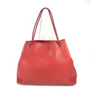 GUCCI Tote Bag 380118 leather Red type logo Shoulder Bag Shoulder Bag Women Secondhand | AlmaBagz