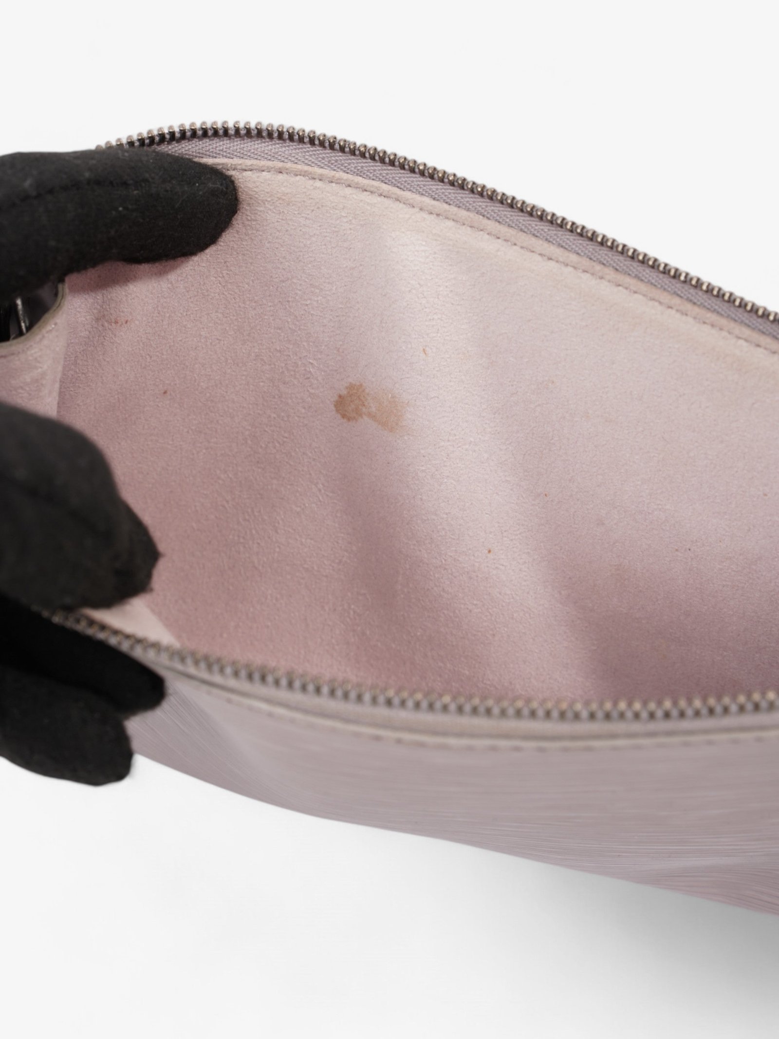 Louis Vuitton Pochette Accessoires Lilac Epi Leather | AlmaBagz - Image 8