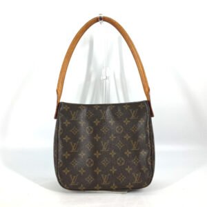 LOUIS VUITTON Shoulder Bag M51146 Monogram canvas Brown Monogram LoopingMM | AlmaBagz