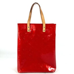 LOUIS VUITTON Handbag M91086 Monogram Vernis Red Monogram Vernis Lead MM | AlmaBagz