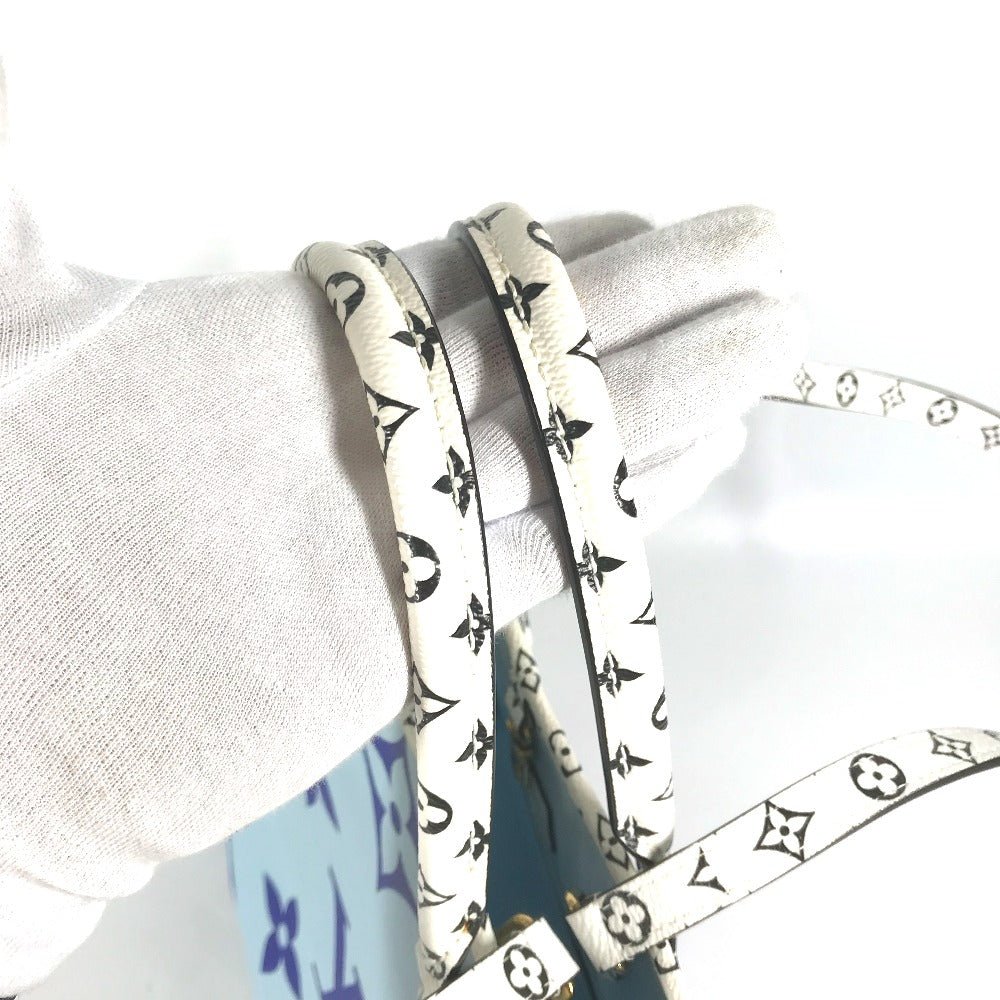 LOUIS VUITTON Shoulder Bag M44720 Monogram giant canvas blue Monogram Giant Okinawa Limited On-the-go GM | AlmaBagz - Image 13