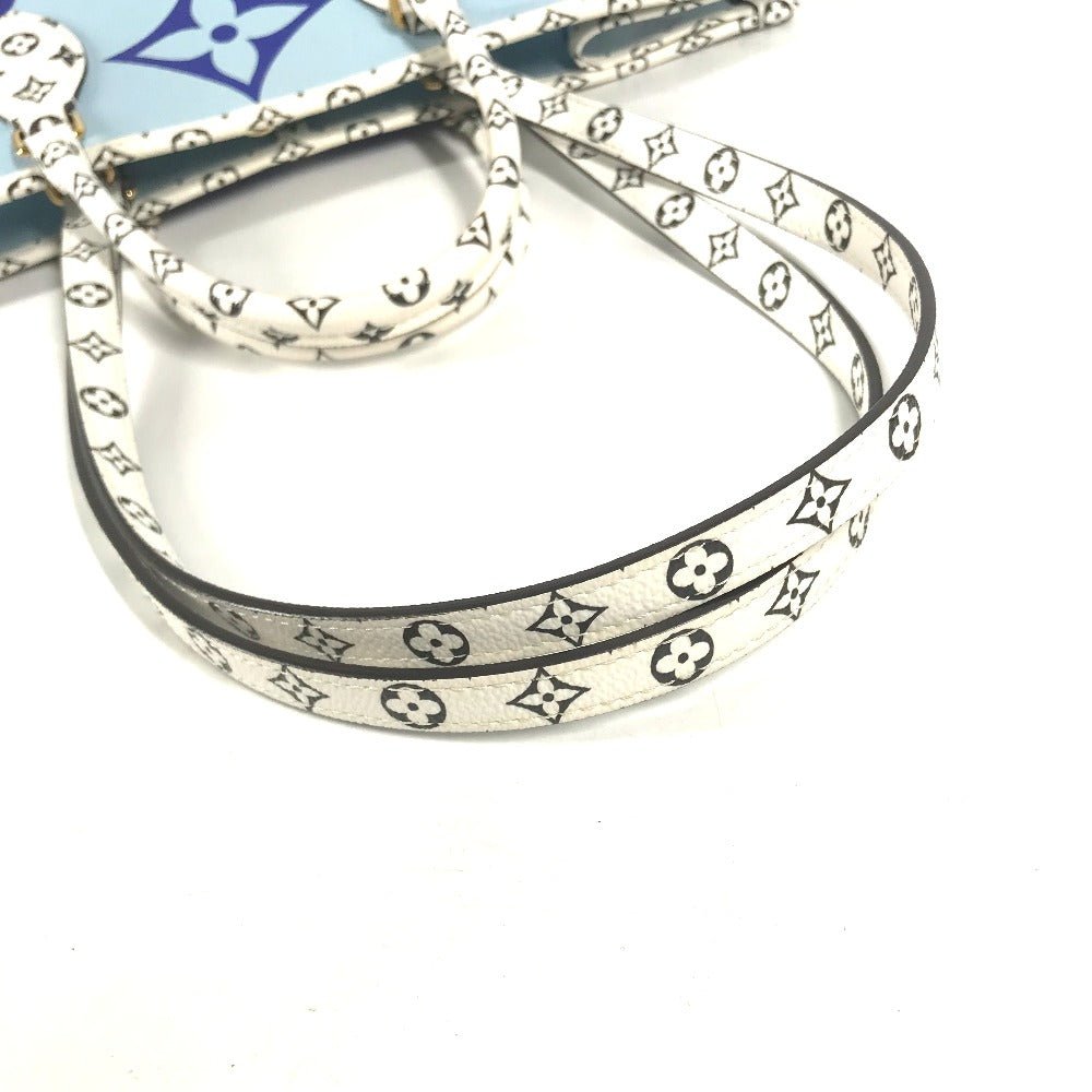 LOUIS VUITTON Shoulder Bag M44720 Monogram giant canvas blue Monogram Giant Okinawa Limited On-the-go GM | AlmaBagz - Image 14