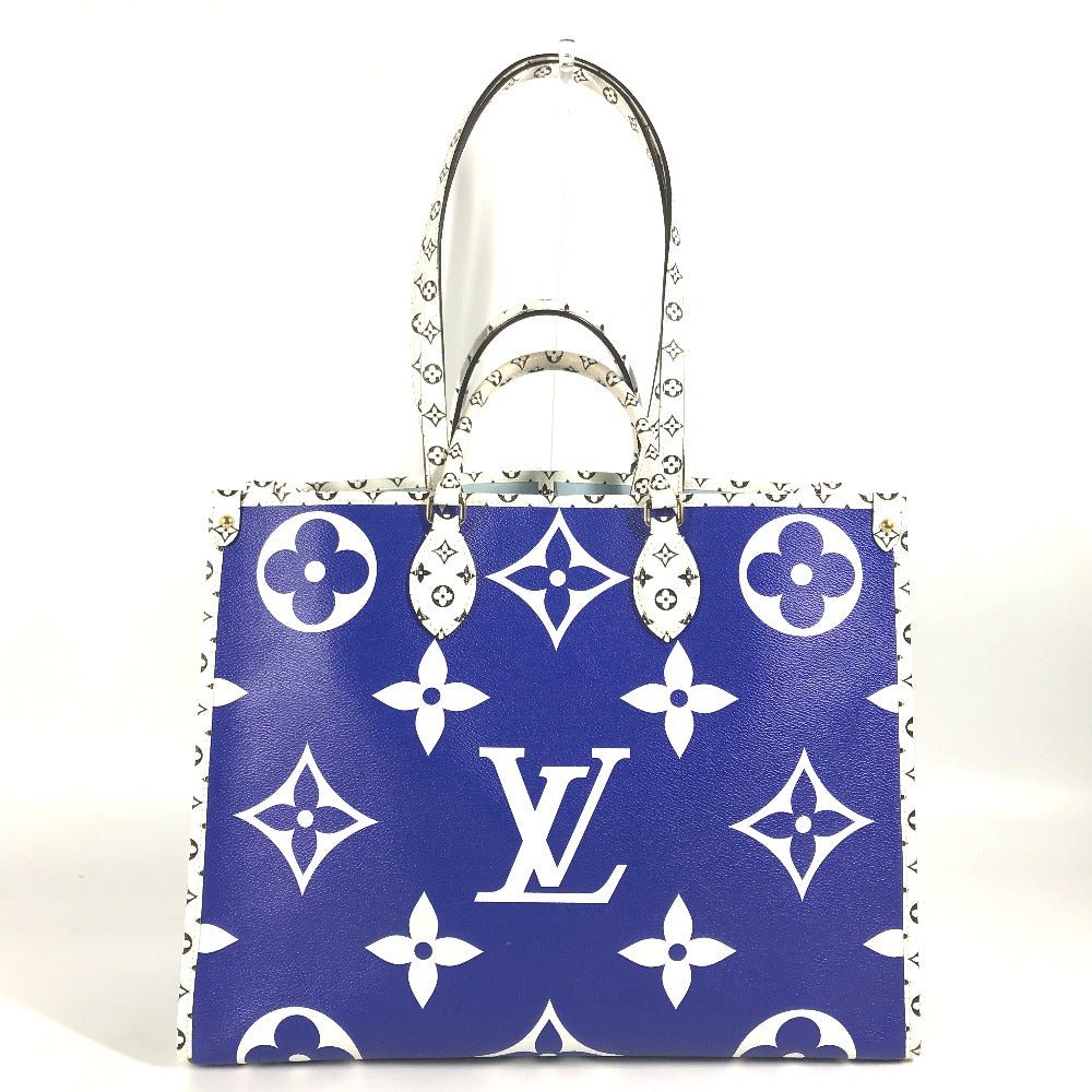 LOUIS VUITTON Shoulder Bag M44720 Monogram giant canvas blue Monogram Giant Okinawa Limited On-the-go GM | AlmaBagz