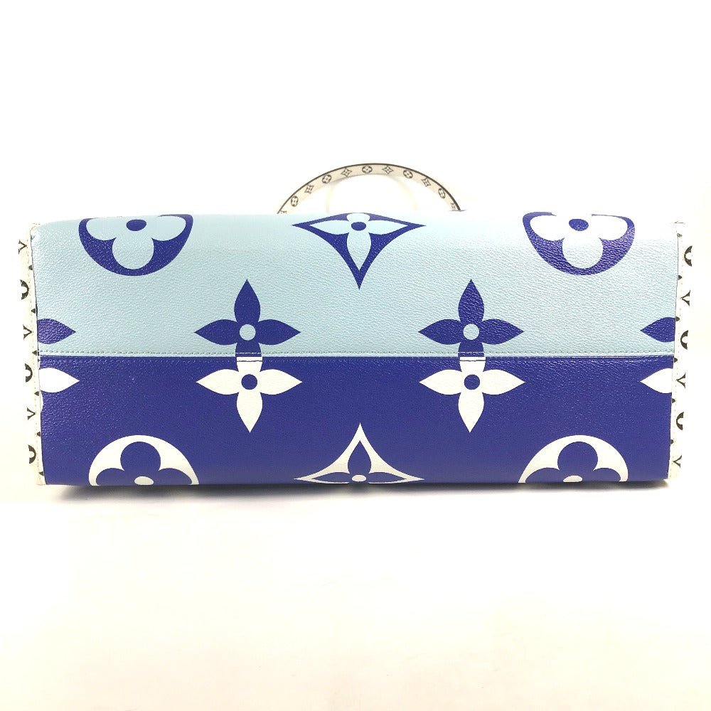 LOUIS VUITTON Shoulder Bag M44720 Monogram giant canvas blue Monogram Giant Okinawa Limited On-the-go GM | AlmaBagz - Image 4