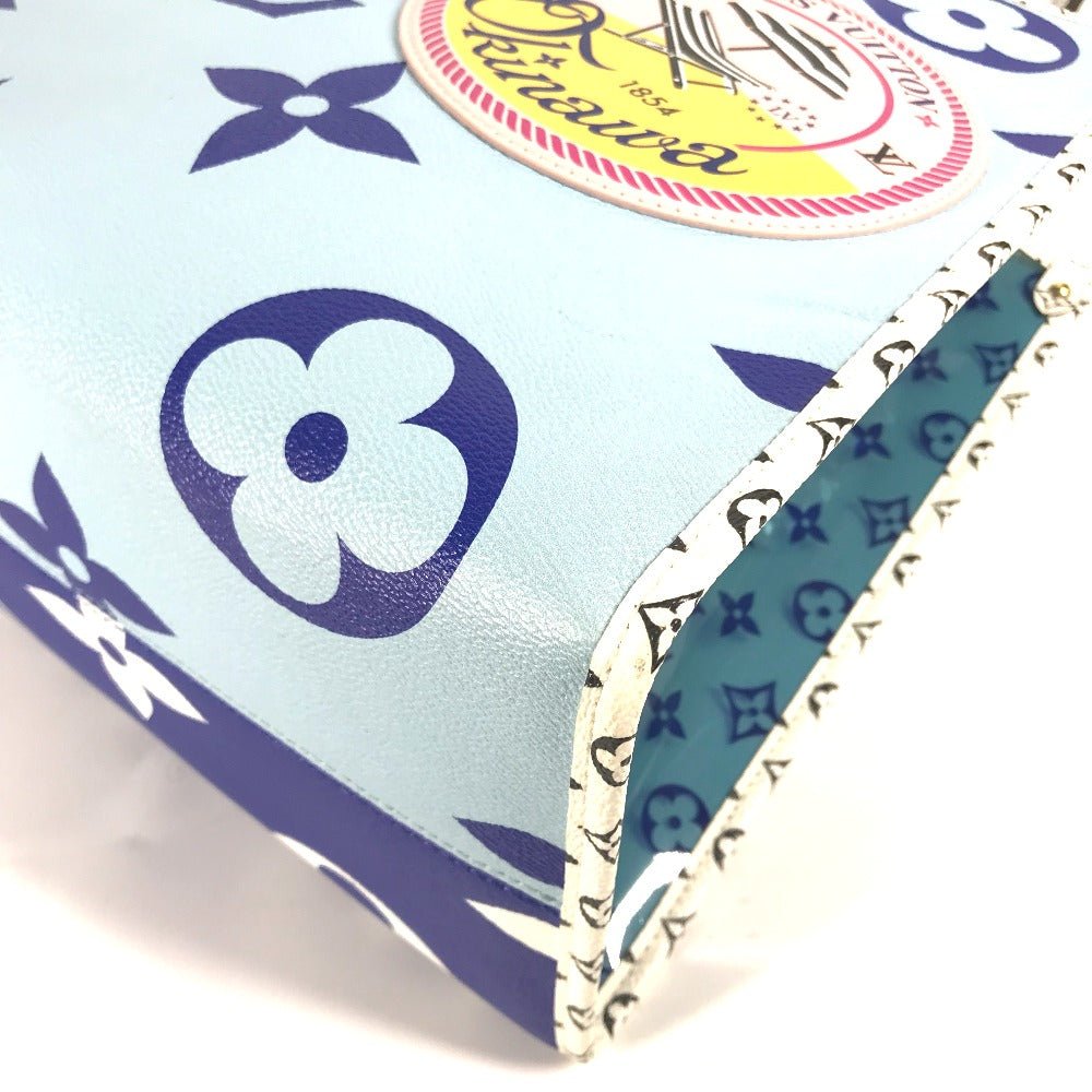 LOUIS VUITTON Shoulder Bag M44720 Monogram giant canvas blue Monogram Giant Okinawa Limited On-the-go GM | AlmaBagz - Image 5