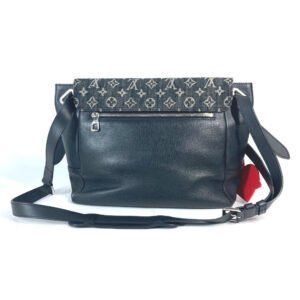 LOUIS VUITTON Shoulder Bag M45971 Monogram denim, leather black Monogram denim Busus Tokyo | AlmaBagz