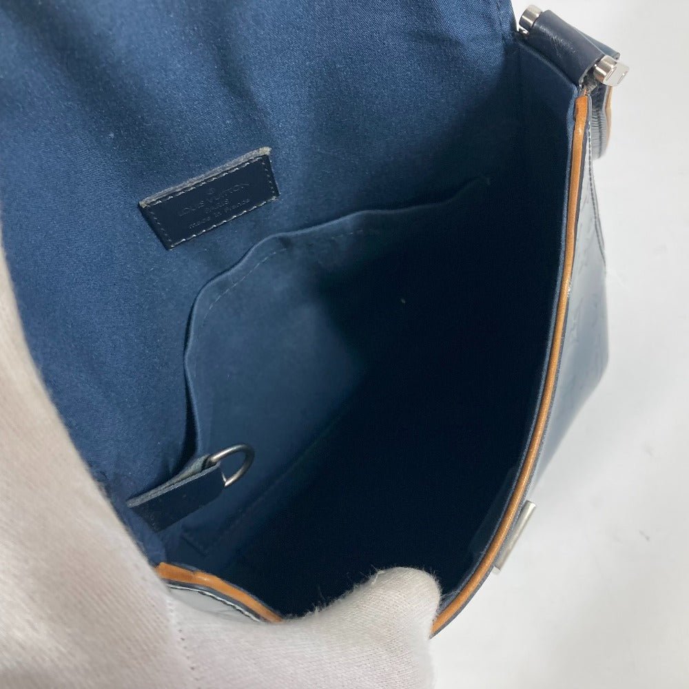 LOUIS VUITTON Shoulder Bag M55155 Monogram mat leather Navy Monogram mat Webster Street | AlmaBagz - Image 12