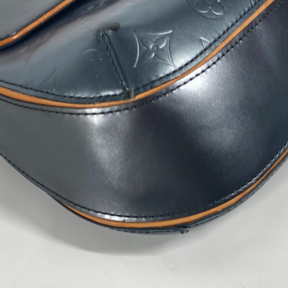 LOUIS VUITTON Shoulder Bag M55155 Monogram mat leather Navy Monogram mat Webster Street | AlmaBagz - Image 7