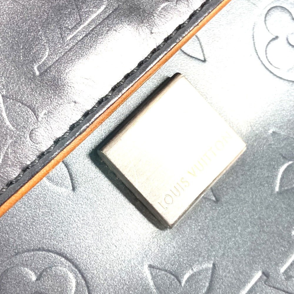 LOUIS VUITTON Shoulder Bag M55155 Monogram mat leather Navy Monogram mat Webster Street | AlmaBagz - Image 8