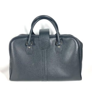 LOUIS VUITTON Boston Duffel bag M32502 Taiga Leather black Taiga Ivan mens Used | AlmaBagz