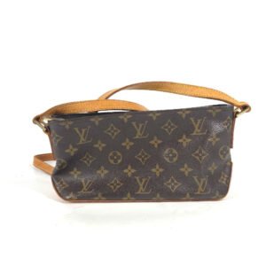 LOUIS VUITTON Shoulder Bag M51240 Monogram canvas Brown Monogram Trotteur Women Used | AlmaBagz