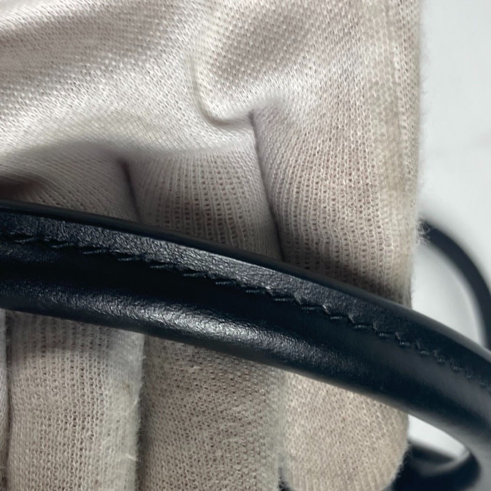 LOUIS VUITTON Shoulder Bag M59961 Raffia, Leather black LV logo Petite Bucket | AlmaBagz - Image 11