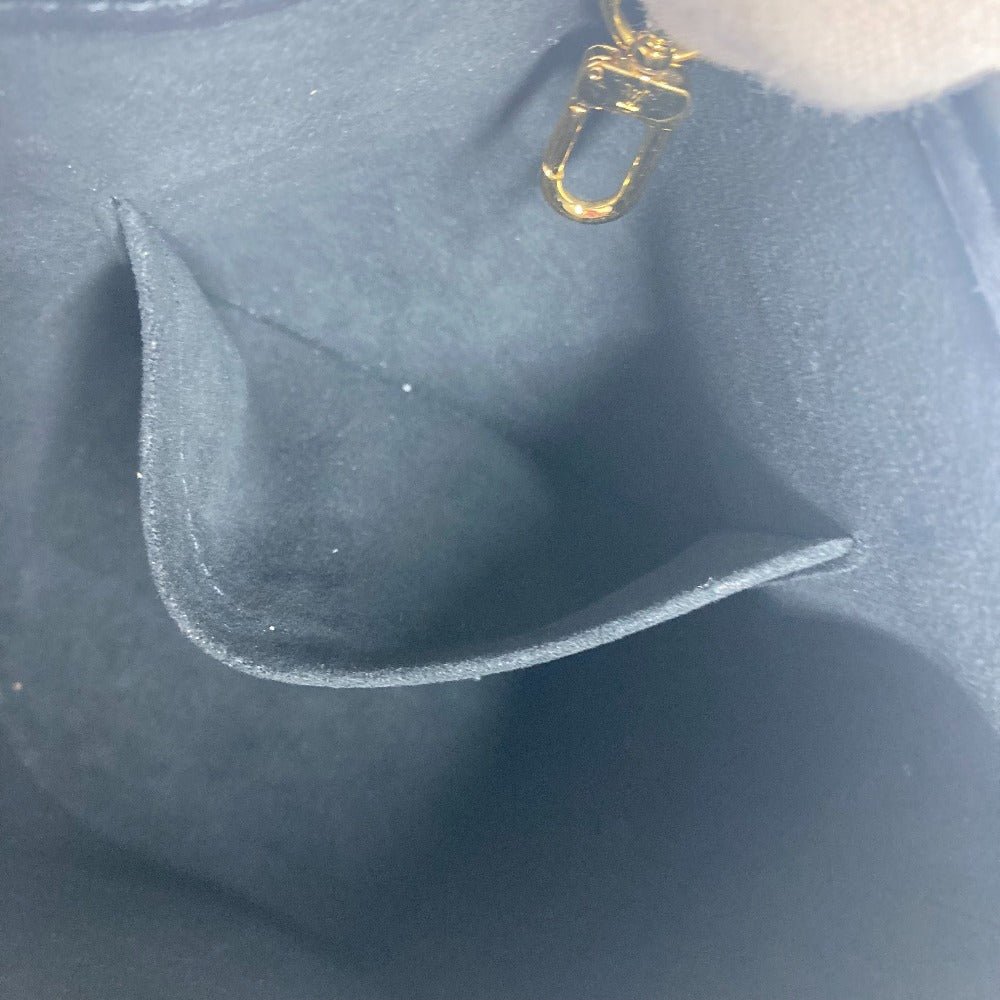 LOUIS VUITTON Shoulder Bag M59961 Raffia, Leather black LV logo Petite Bucket | AlmaBagz - Image 14