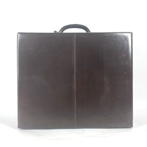 HERMES Handbag Leather, Vash Dark brown Ale Light GM | AlmaBagz