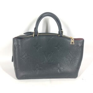 LOUIS VUITTON Handbag M58916 Monogram Ann Platt Leather black Monogram Ann Platt Petit Palais PM | AlmaBagz