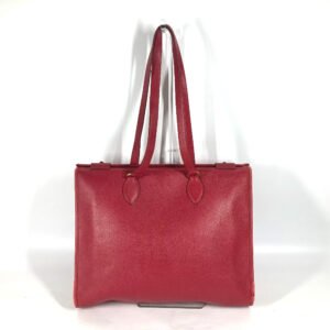 HERMES Shoulder Bag leather Red vintage Hippo 40 logo | AlmaBagz