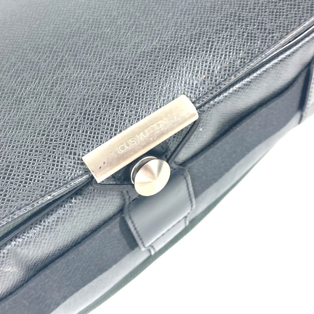 LOUIS VUITTON Shoulder Bag M30142 Taiga Leather, Nylon Canvas black Taiga Victor | AlmaBagz - Image 6