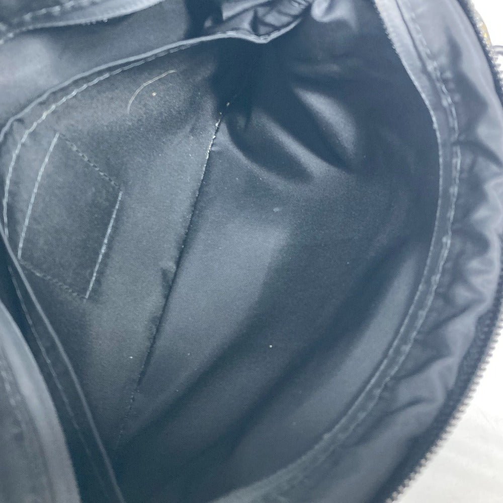 LOUIS VUITTON Shoulder Bag M55698 Leather / nylon black LV initials Expandable messenger unisex(Unisex) Used | AlmaBagz - Image 13