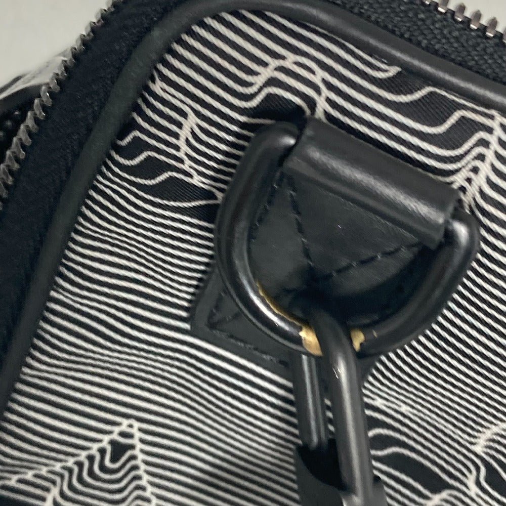 LOUIS VUITTON Shoulder Bag M55698 Leather / nylon black LV initials Expandable messenger unisex(Unisex) Used | AlmaBagz - Image 15